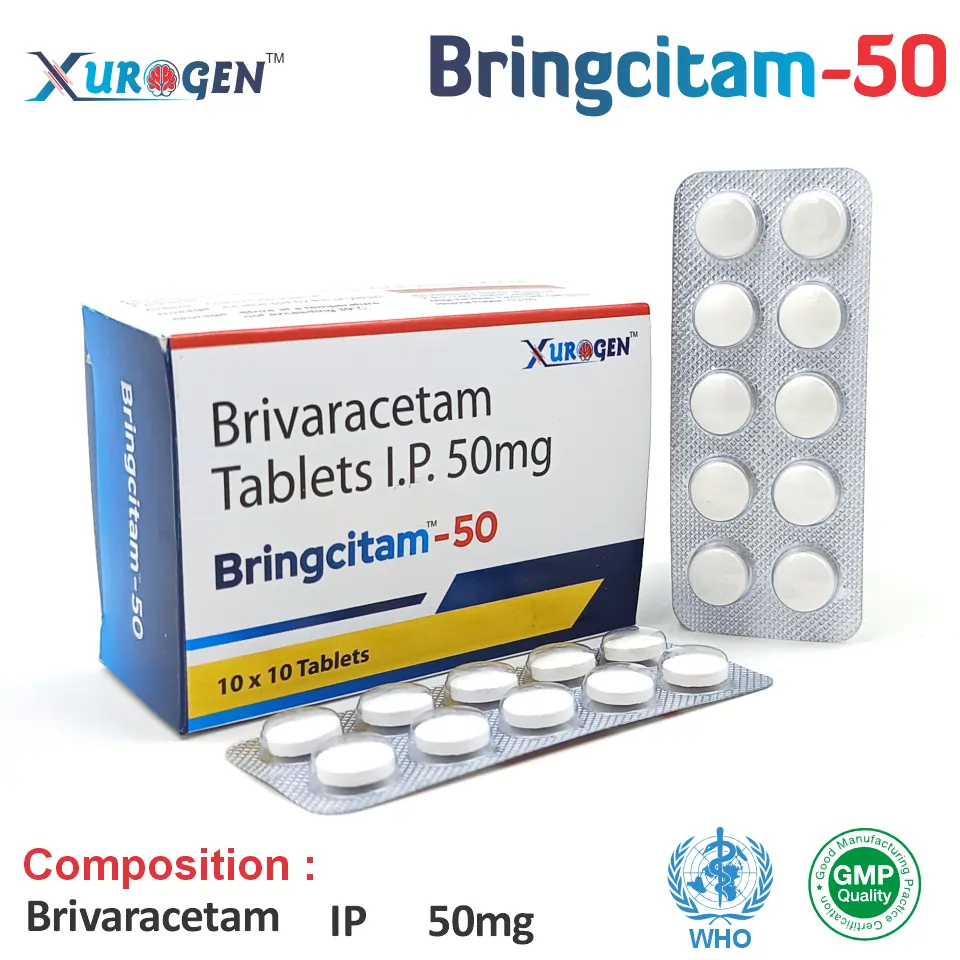 Brivaracetam 50mg Tablet | PCD Pharma Franchise for Anti-Epileptic Drugs